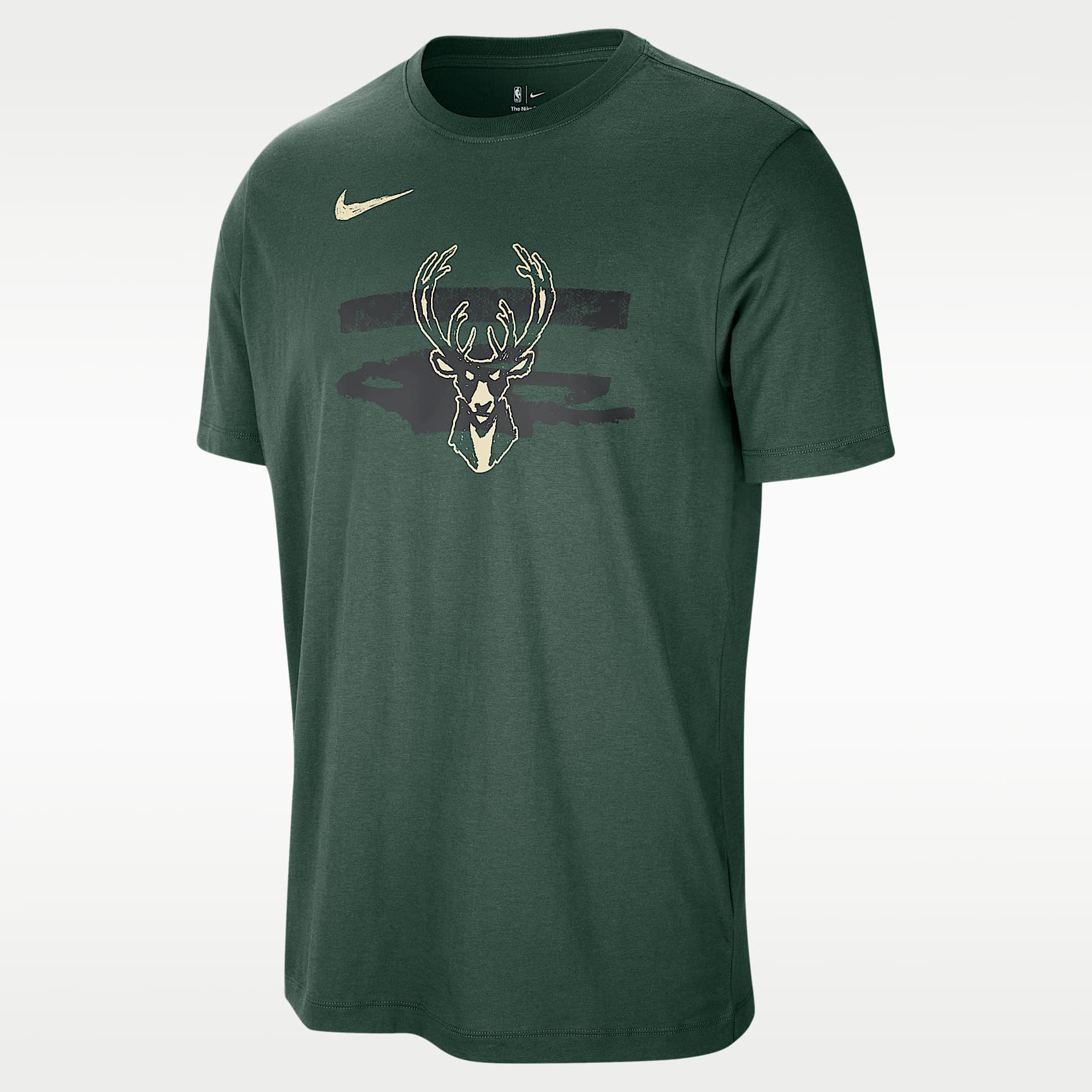 Milwaukee Bucks Courtside Men's Nike NBA T-Shirt. Nike.com